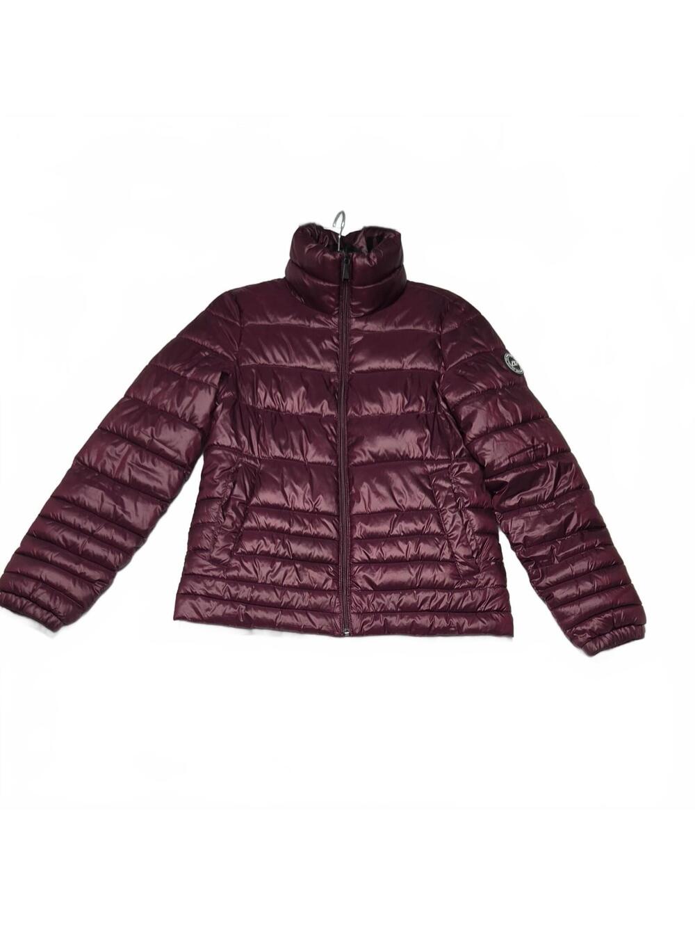 DKNY Sport Women's Packable Puffer Jacket Burgundy New Without Tags